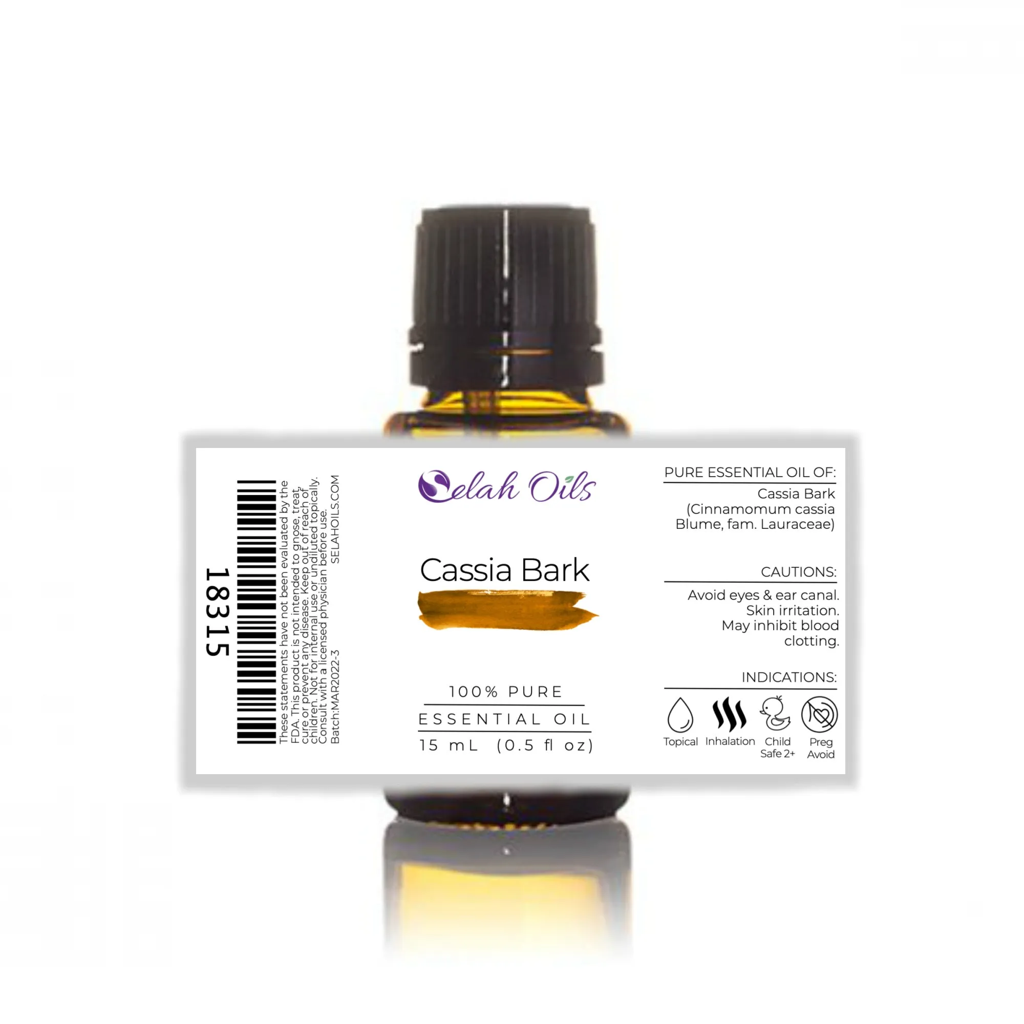 Cassia Bark Essential Oil*