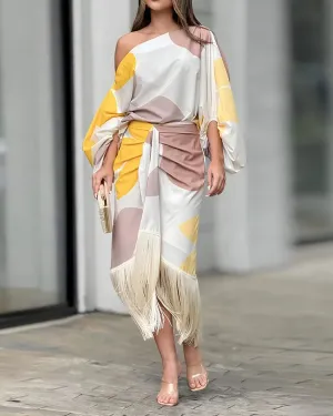 Cherrie - Modern Printed Dress