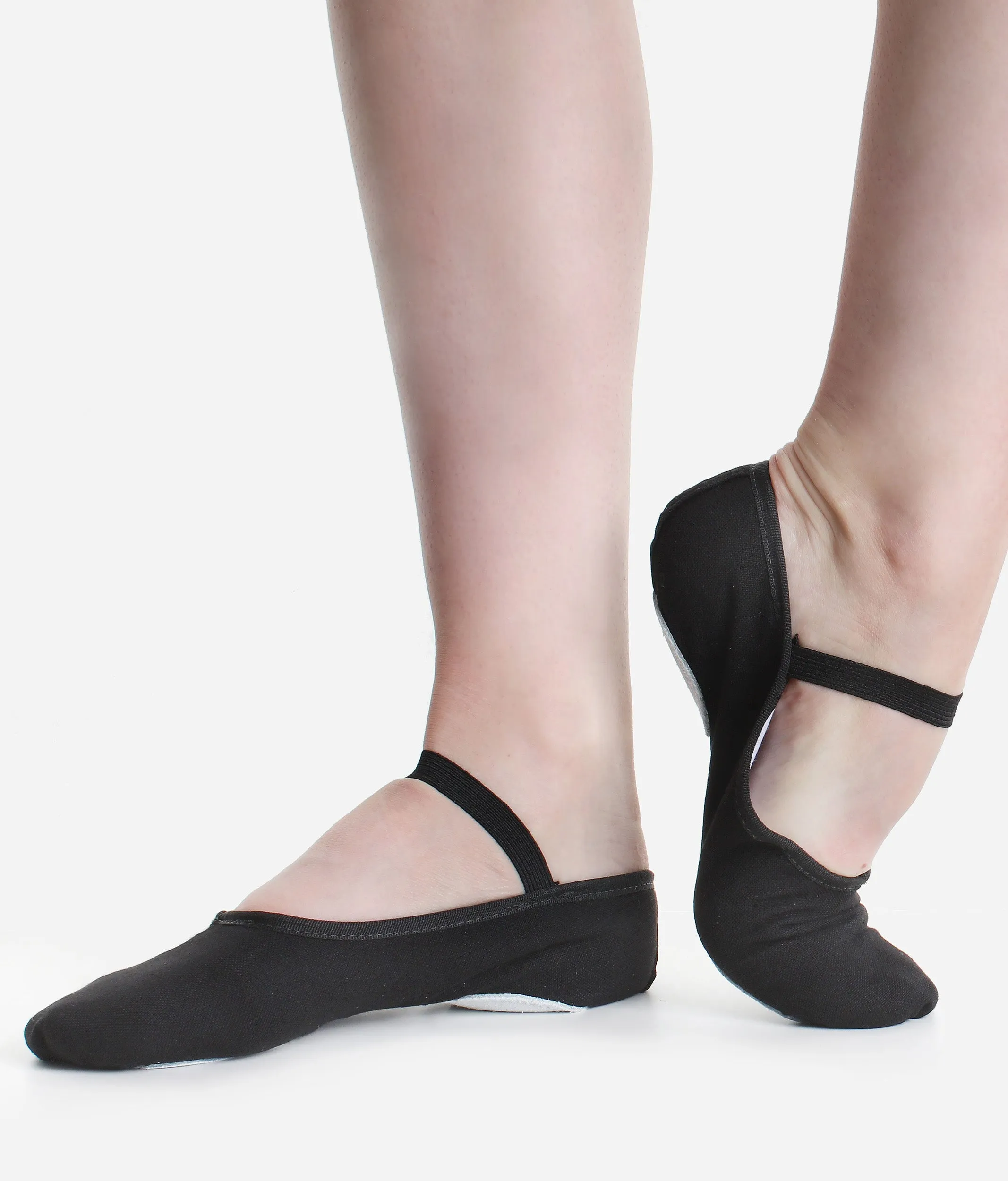 Children Economy Split Sole Canvas Ballet Shoe - BAE23