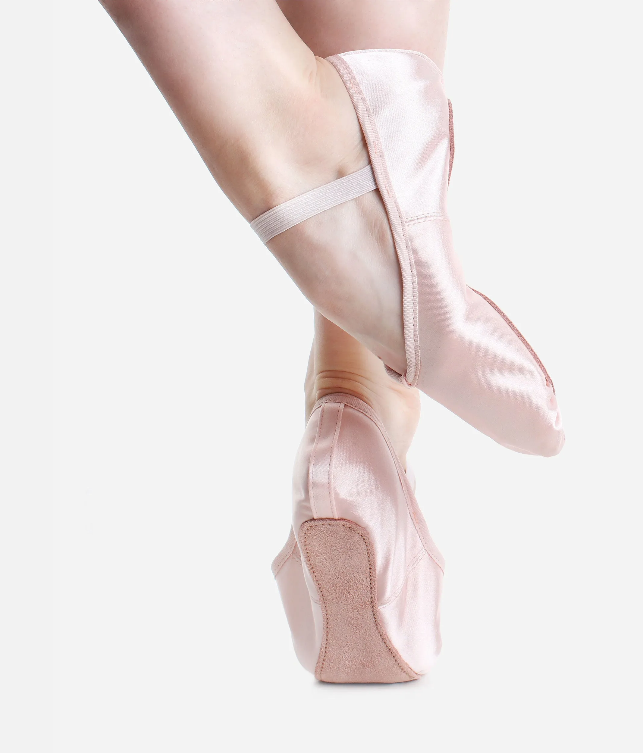 Children Full Sole, Satin Ballet Shoes - BAE16