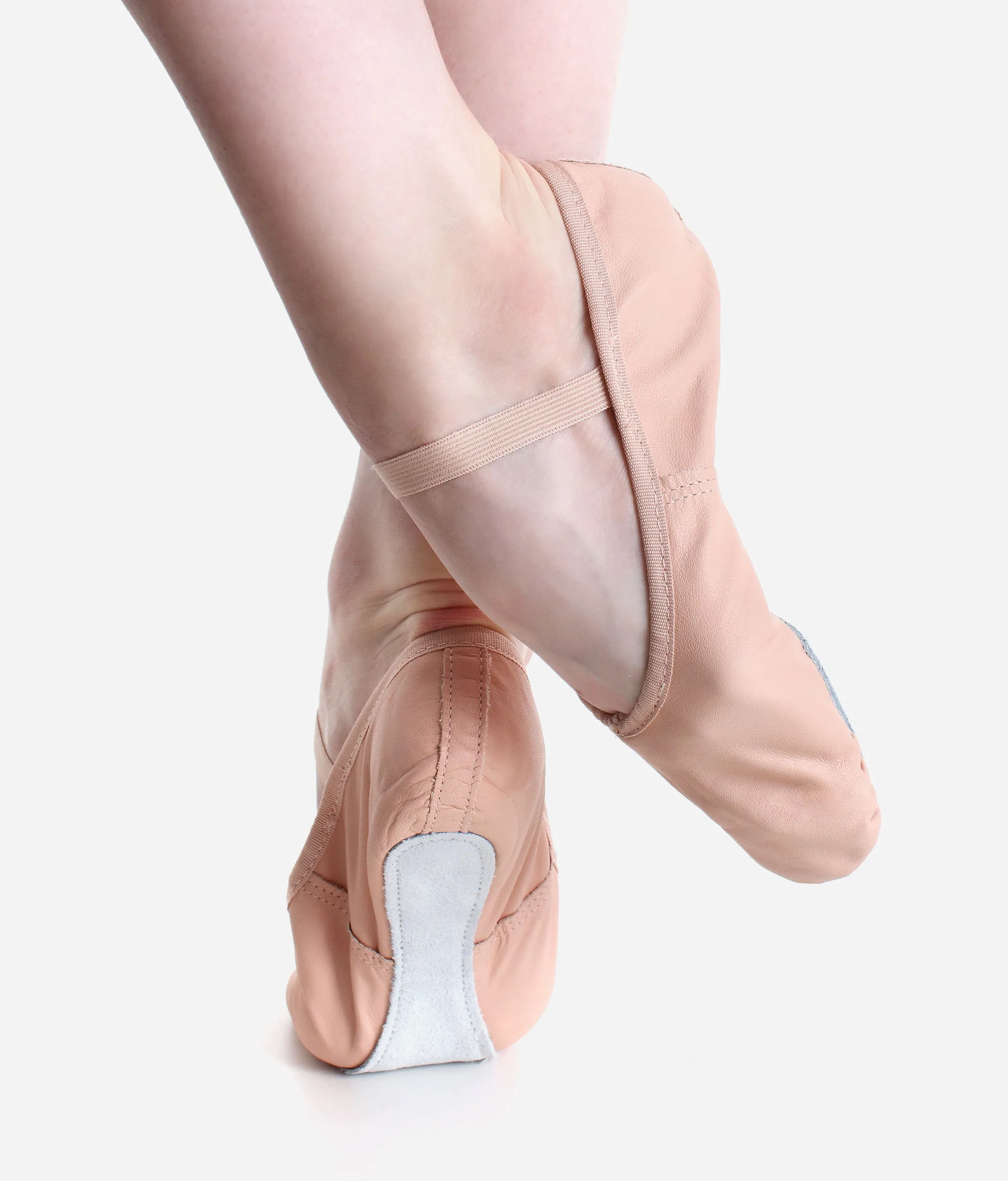 Children Leather Ballet Shoe, Wide Fit - BAE90