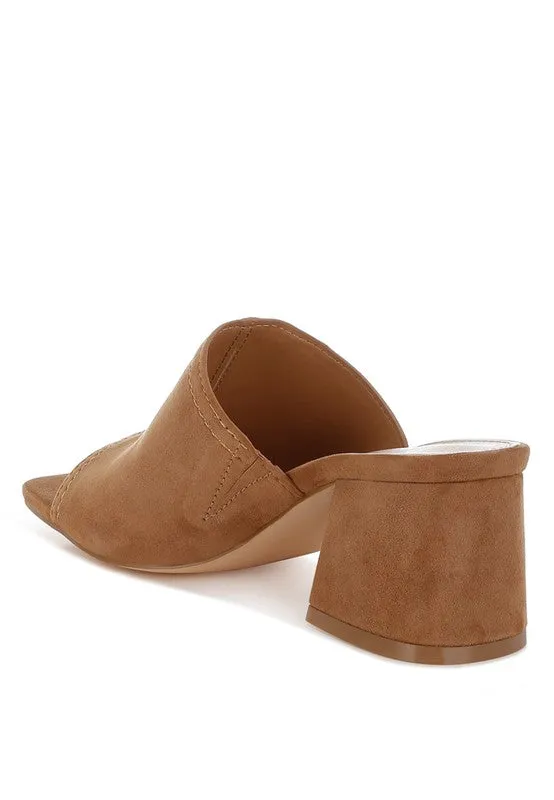 Citarum Real Suede Leather Slip Ons