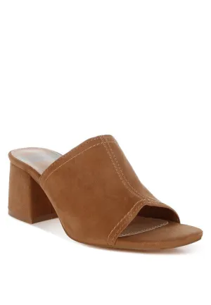 Citarum Real Suede Leather Slip Ons