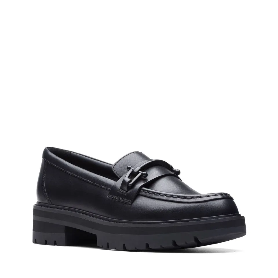 Clarks Women's Orianna Bit Black Leather 26174808