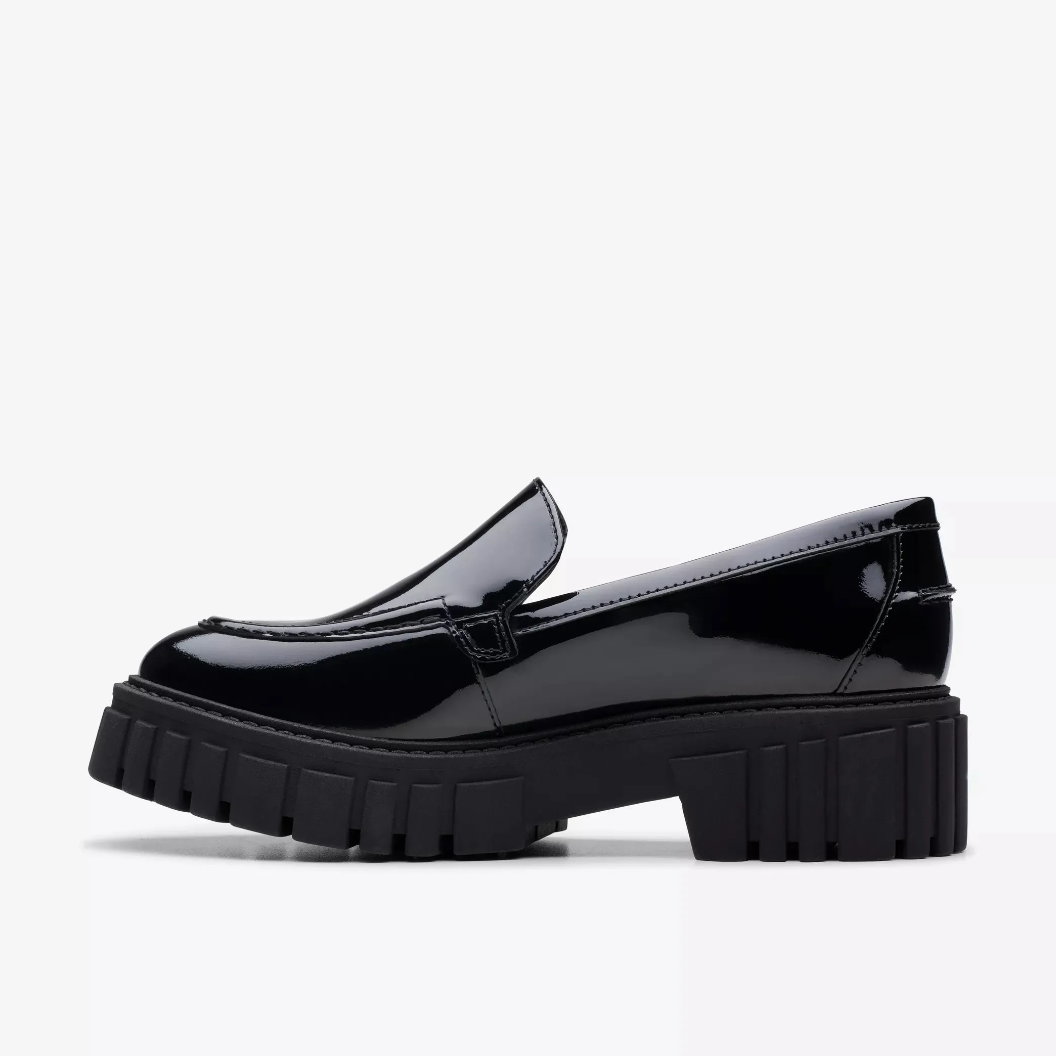 Clarks Women's Page Loafer Black patent 26178682