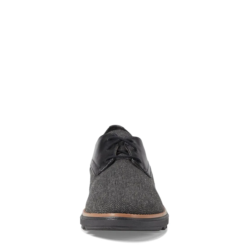 Clarks Women's Sharon Rae Black Tweed Combi 26175417