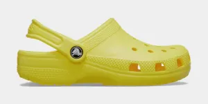 Classic Clog Infant Toddler Sandals (Yellow)