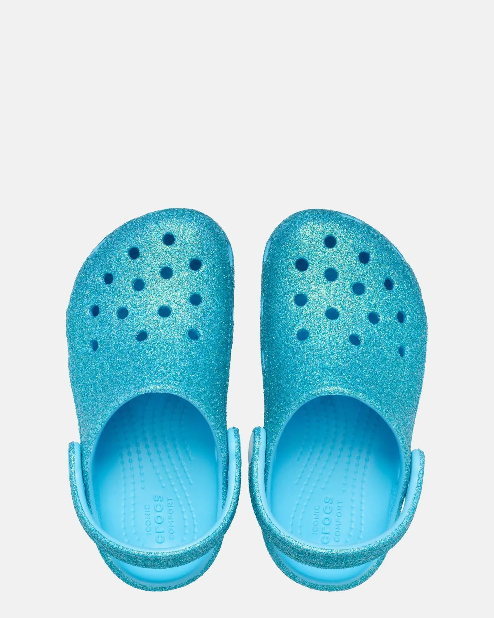 Classic Irid Glitter Clog Inf Tinted Glass