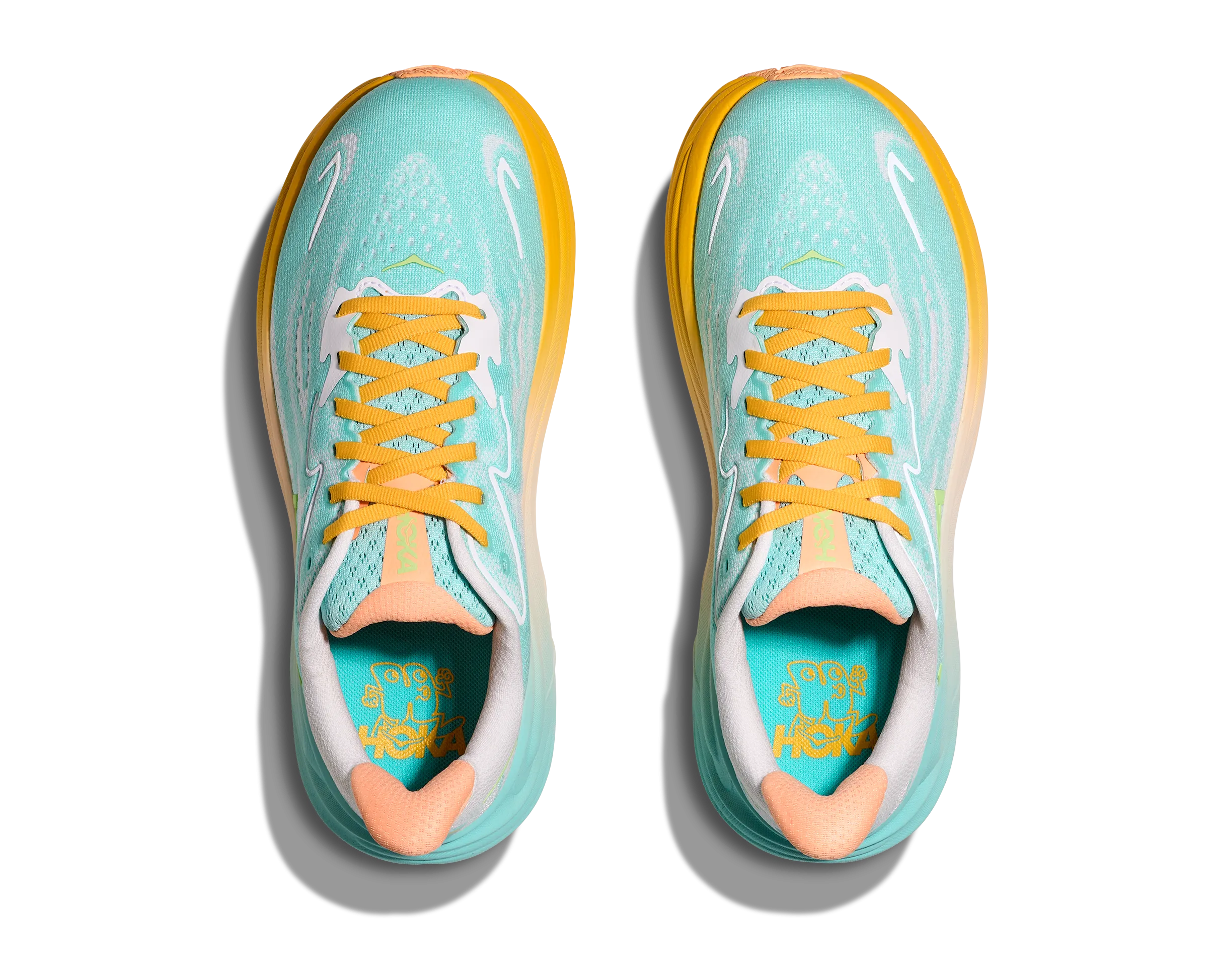 Clifton 10 | Blue Spark/White