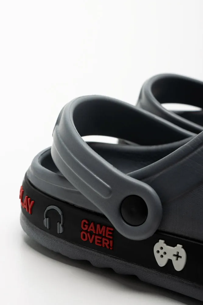 Clog Dark Grey