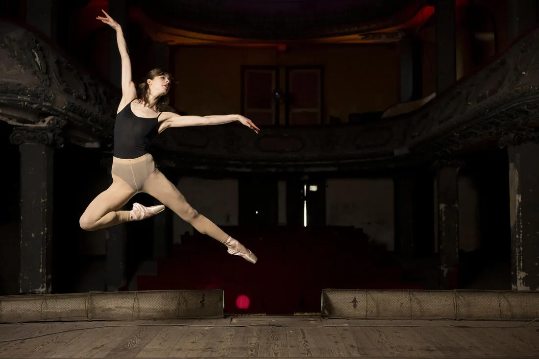 Collants de danse classique sans pieds Femme
