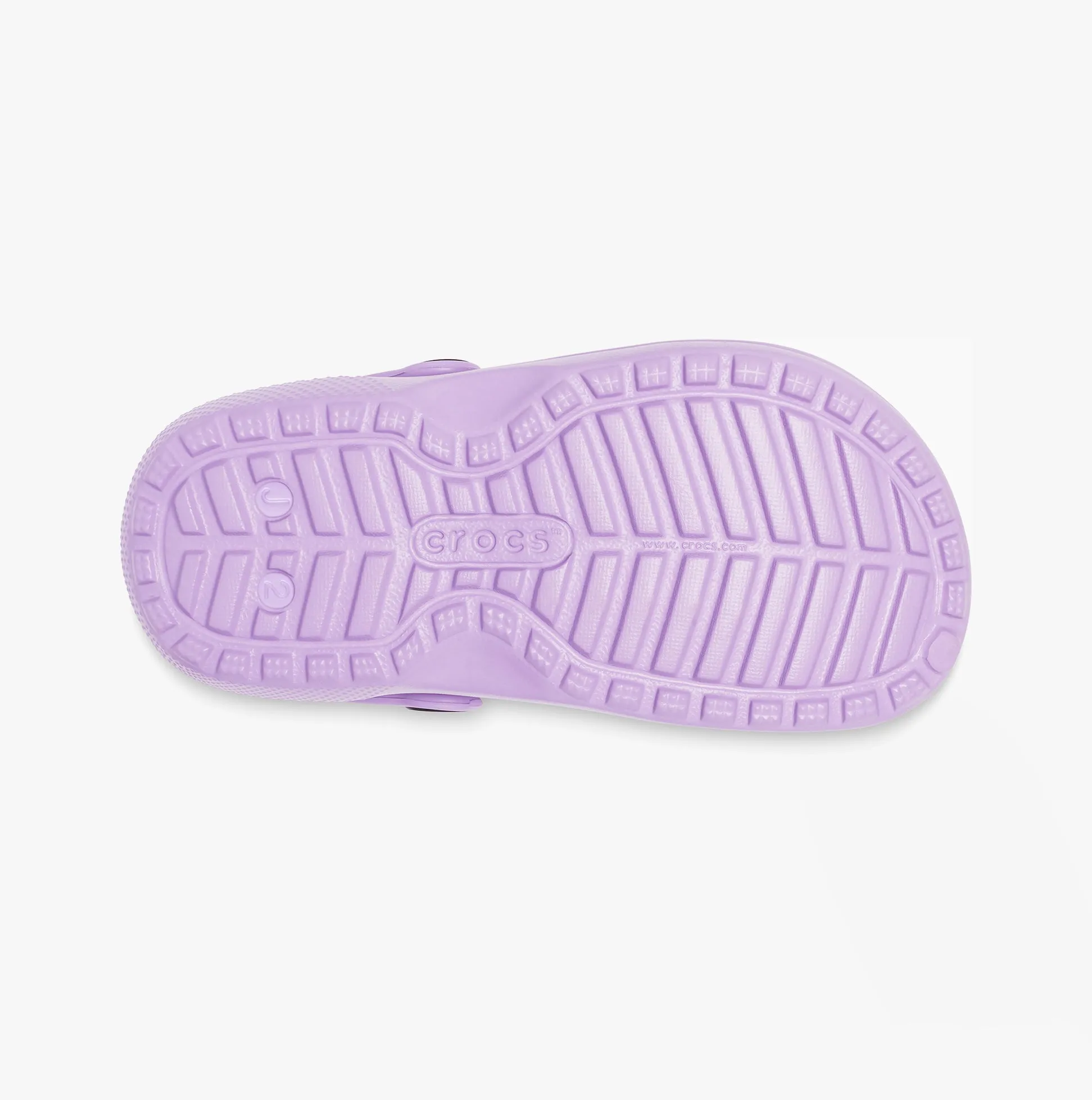 Crocs 207010-5PR CLASSIC LINED Kids Clogs Orchid