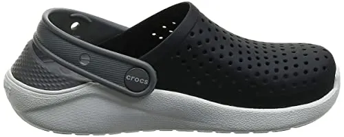 Crocs Kids' LiteRide Clog, Black/White