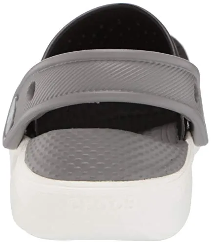 Crocs Kids' LiteRide Clog, Black/White