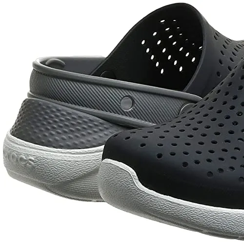 Crocs Kids' LiteRide Clog, Black/White