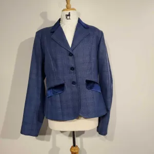 Custom Blue w/ Velvet Collar Hunt Coat