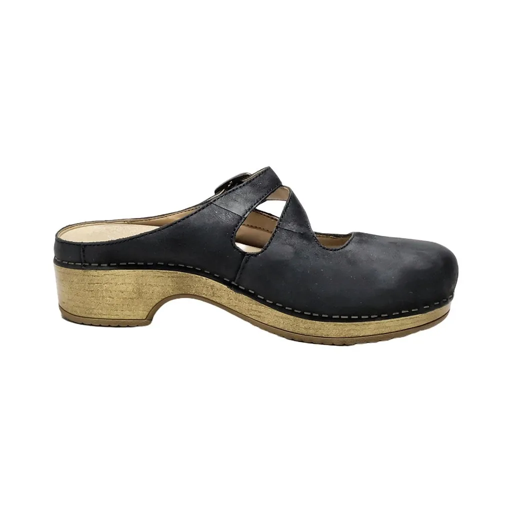 Dansko Mules Leather Black Colour For Women