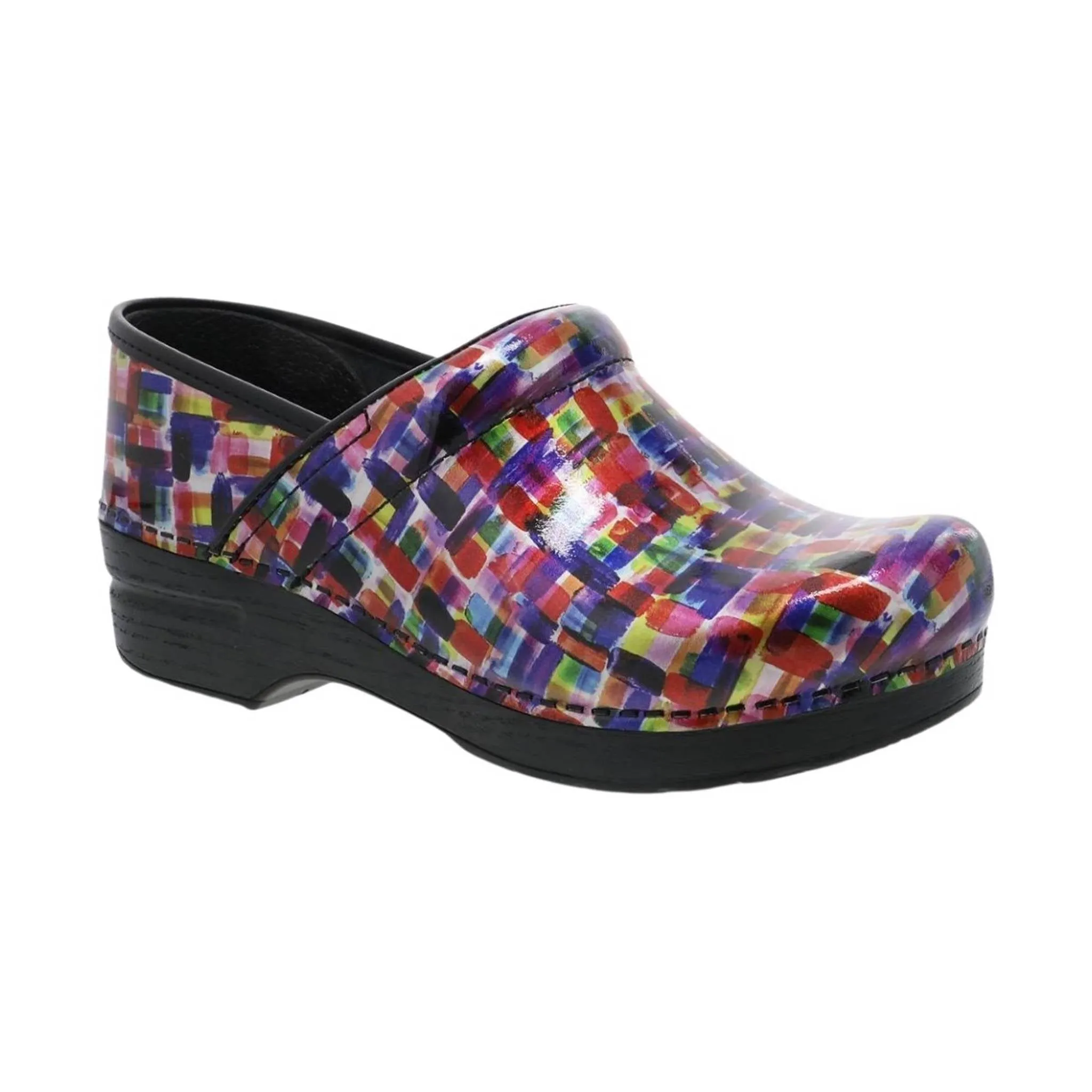 Dansko Women's Professional - Color Block Patent FINAL SALE