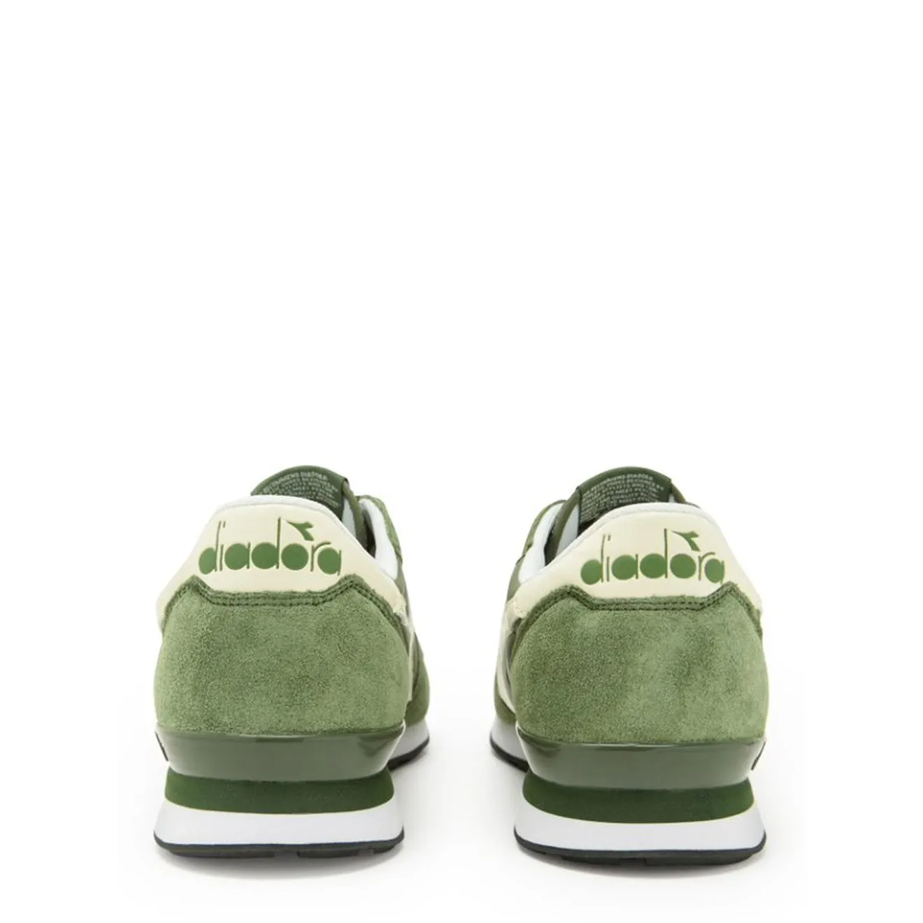 Diadora Men's Camaro Trainers Olivine / Whisper White