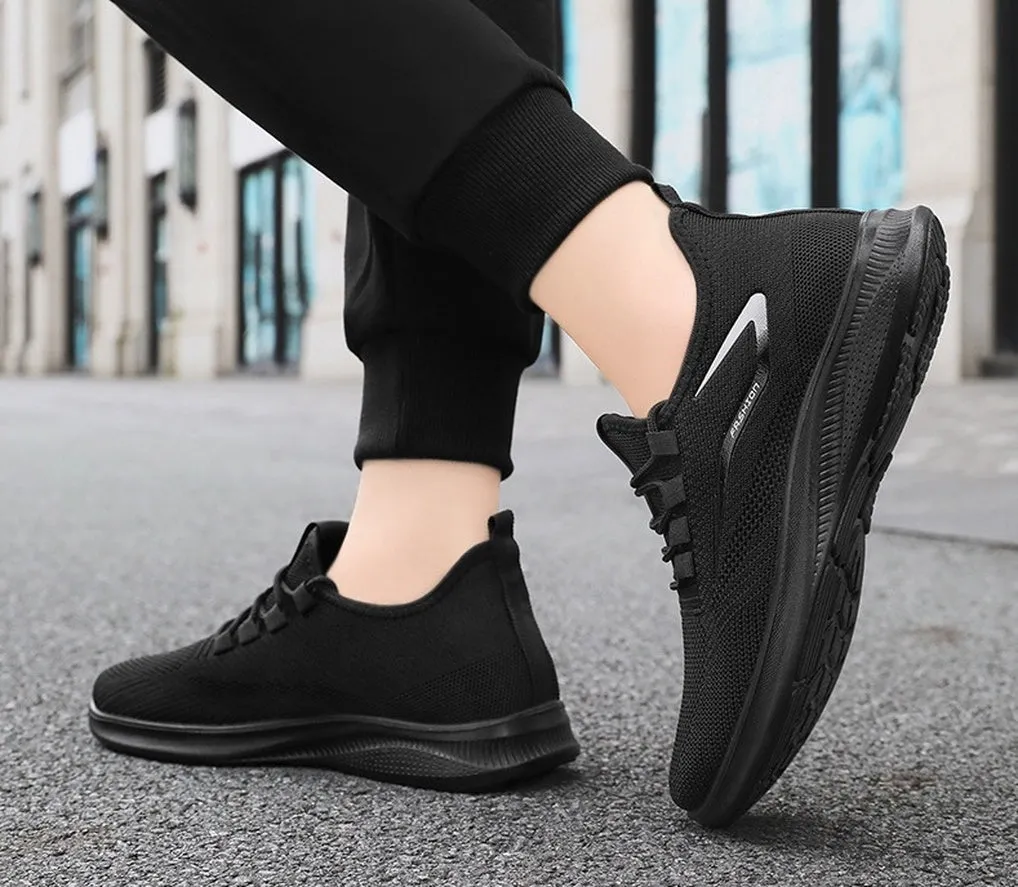 Durable Breathable Sporty Non-slip Running Sneakers