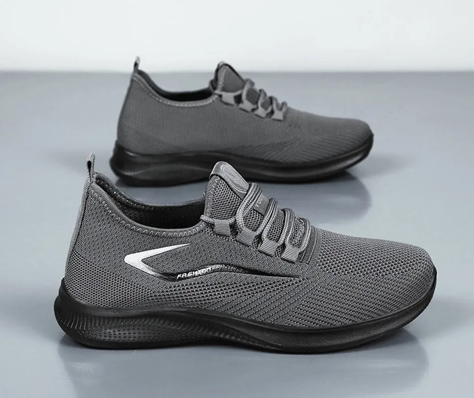 Durable Breathable Sporty Non-slip Running Sneakers