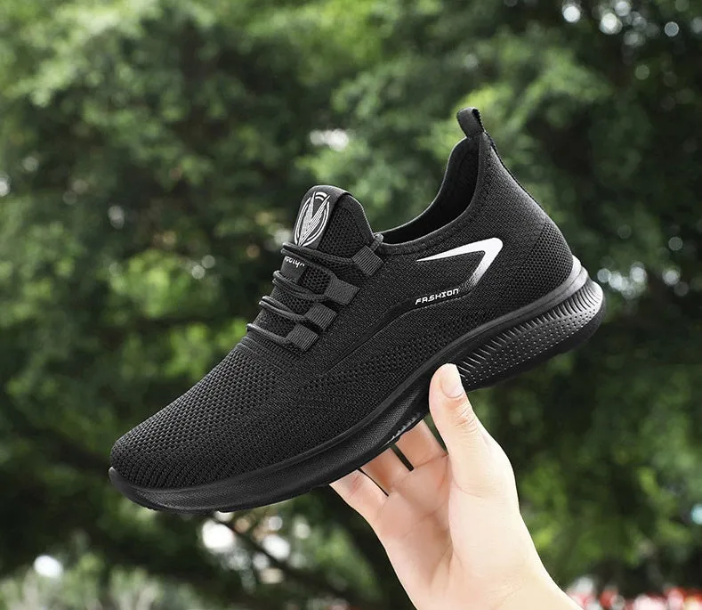 Durable Breathable Sporty Non-slip Running Sneakers
