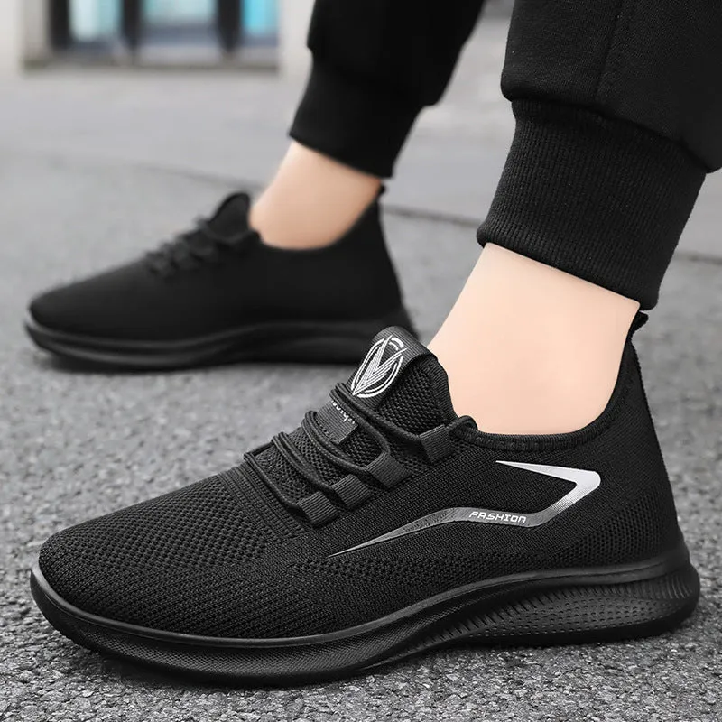 Durable Breathable Sporty Non-slip Running Sneakers