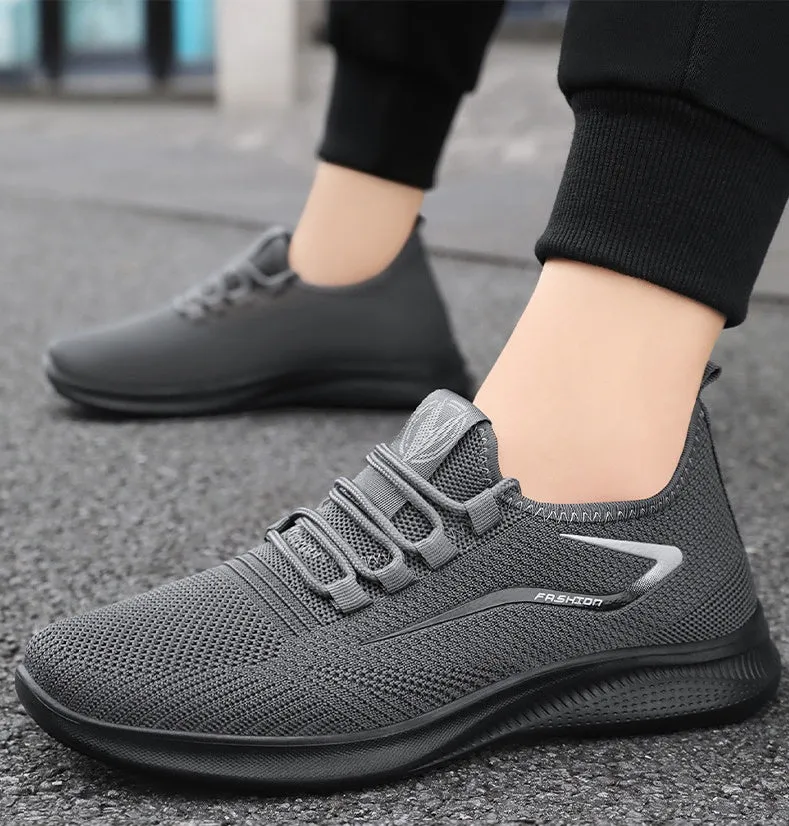 Durable Breathable Sporty Non-slip Running Sneakers