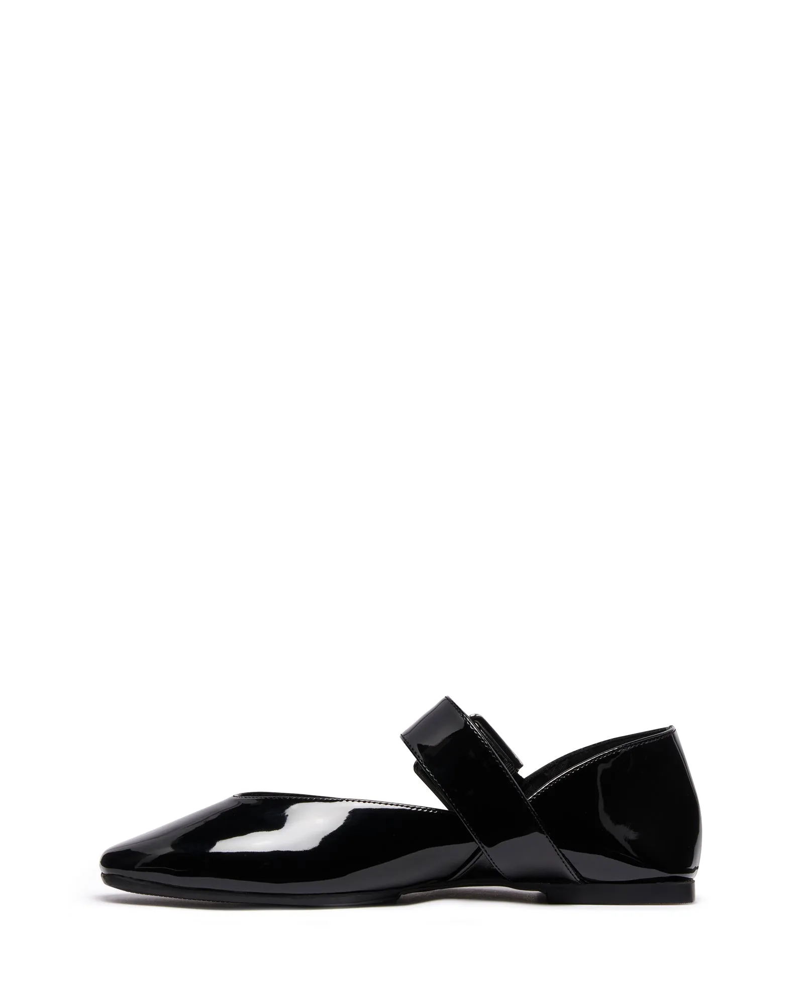 Erinn Ballet Flat Black Patent