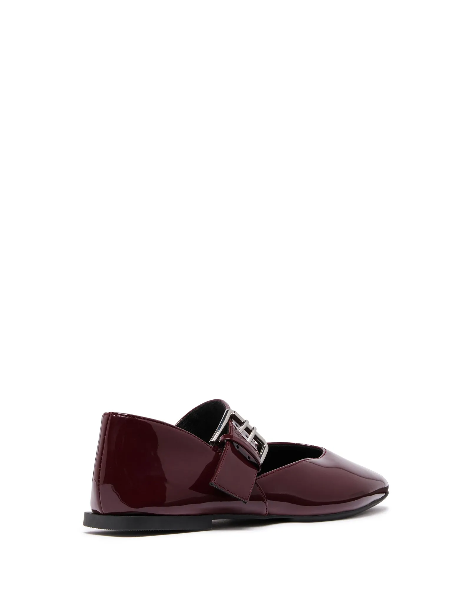 Erinn Ballet Flat Bordeaux Patent