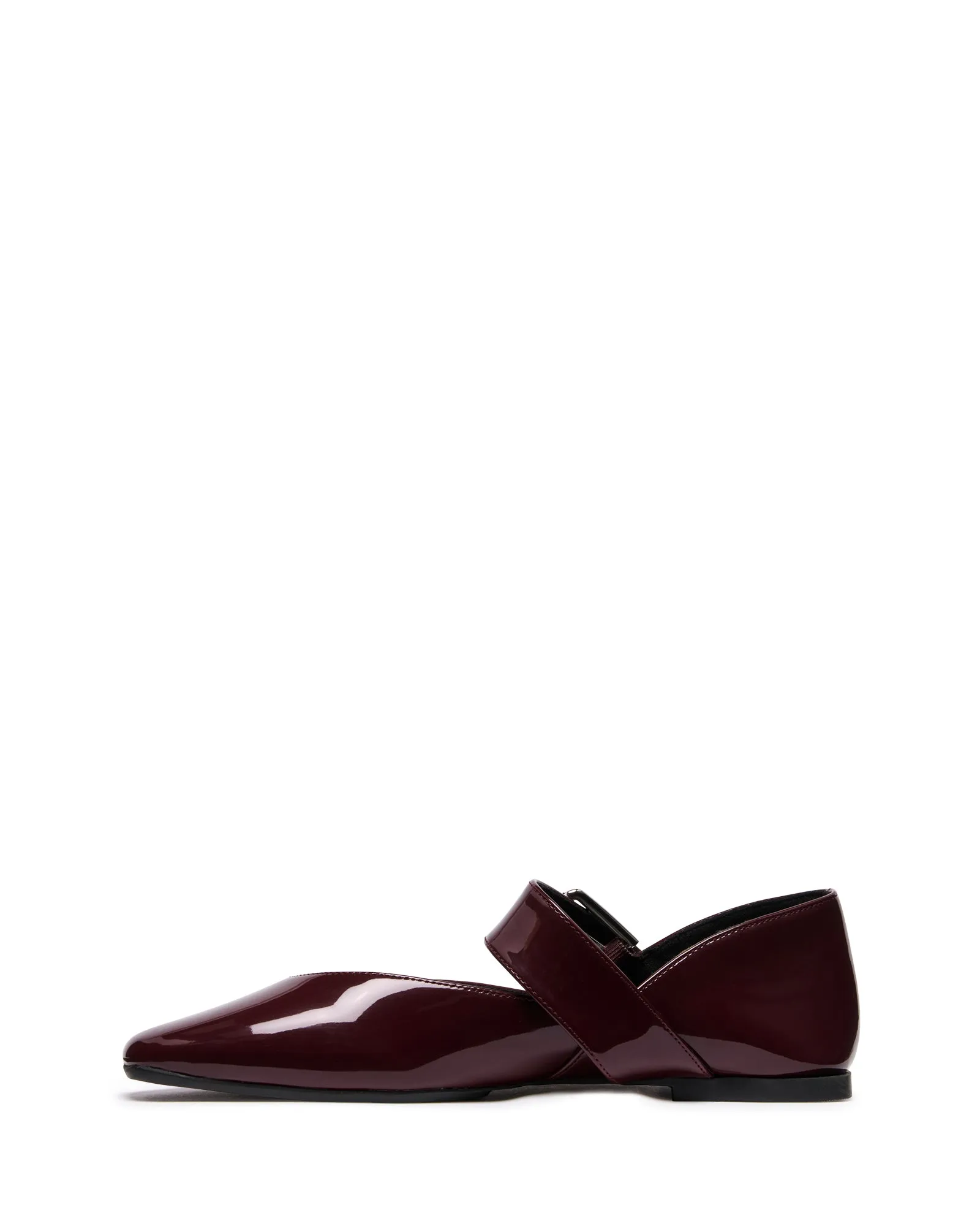 Erinn Ballet Flat Bordeaux Patent