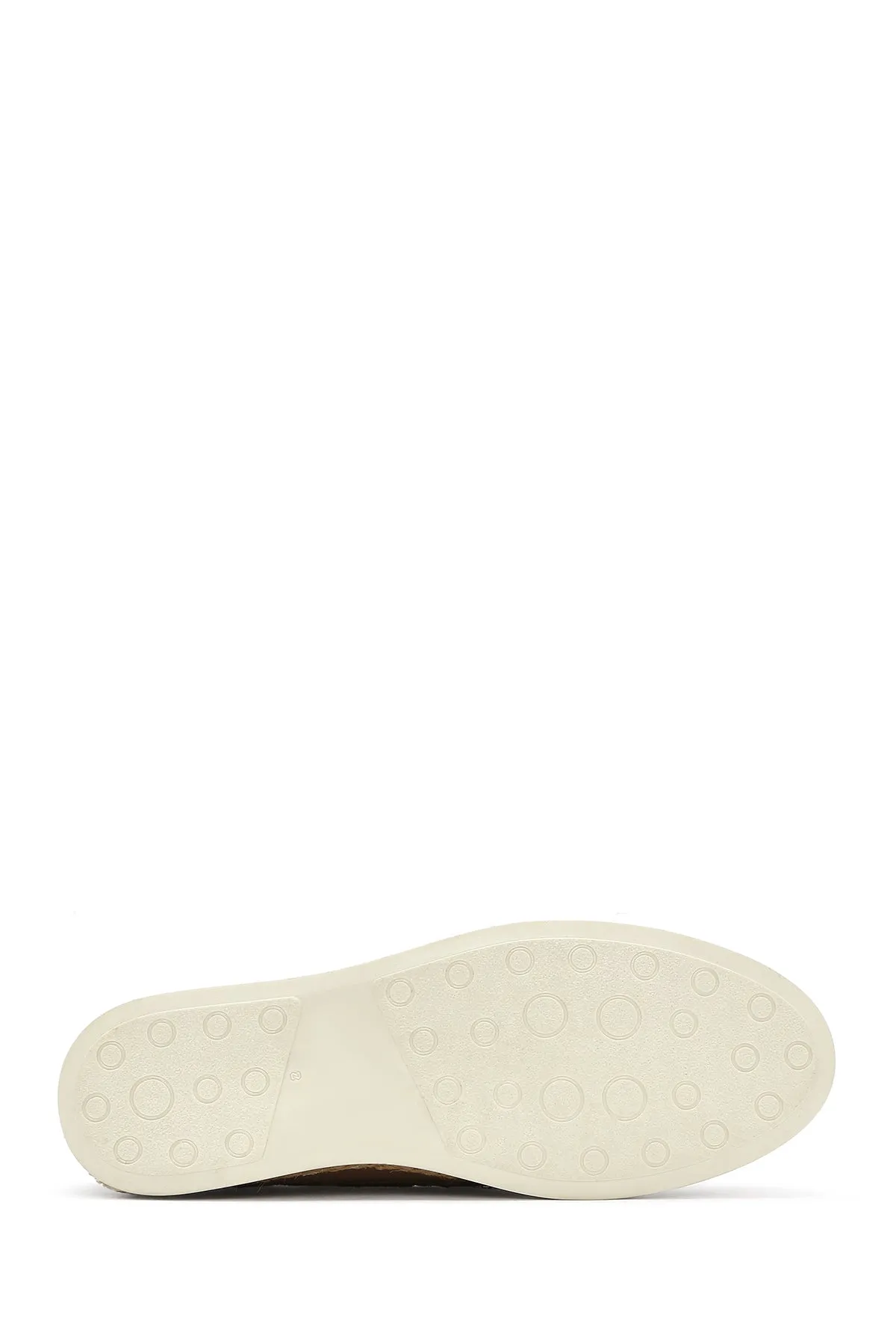Erkek Bej Süet Deri Casual Loafer