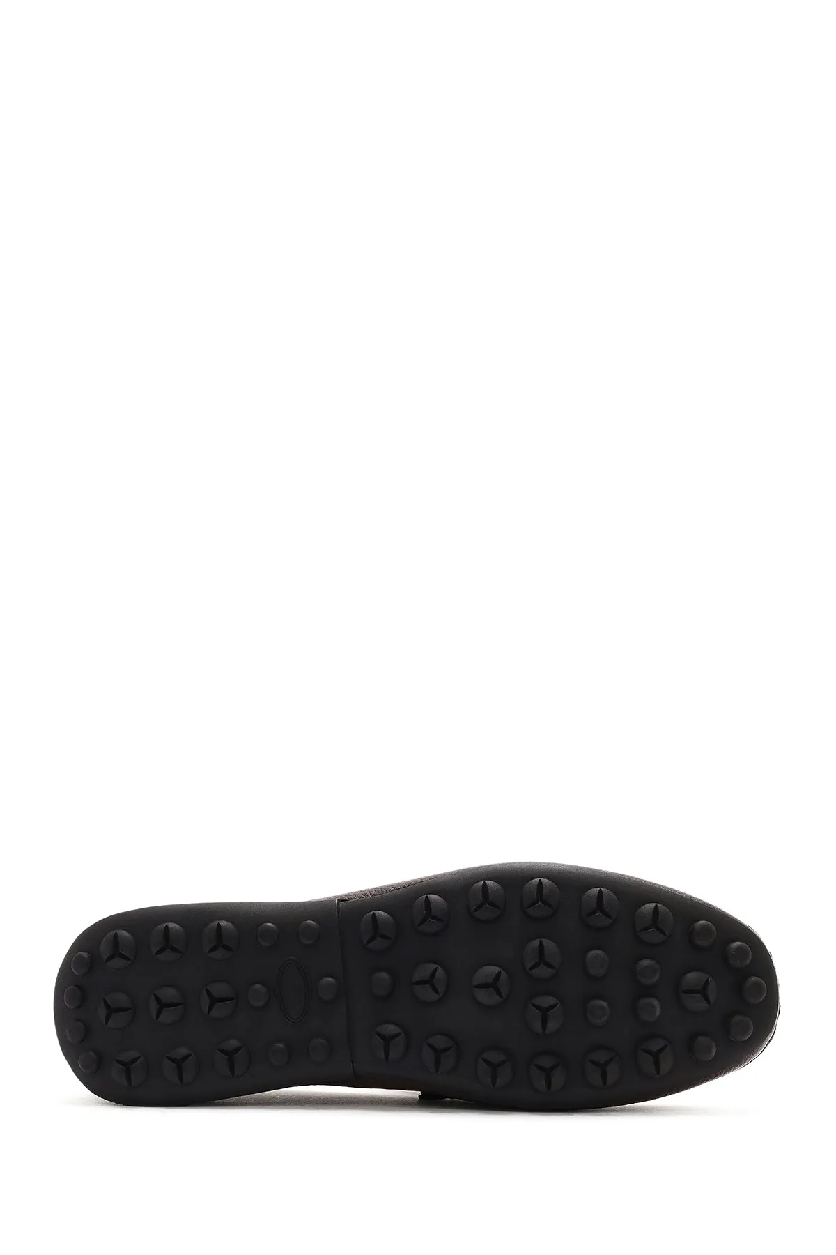 Erkek Kahverengi Deri Casual Loafer