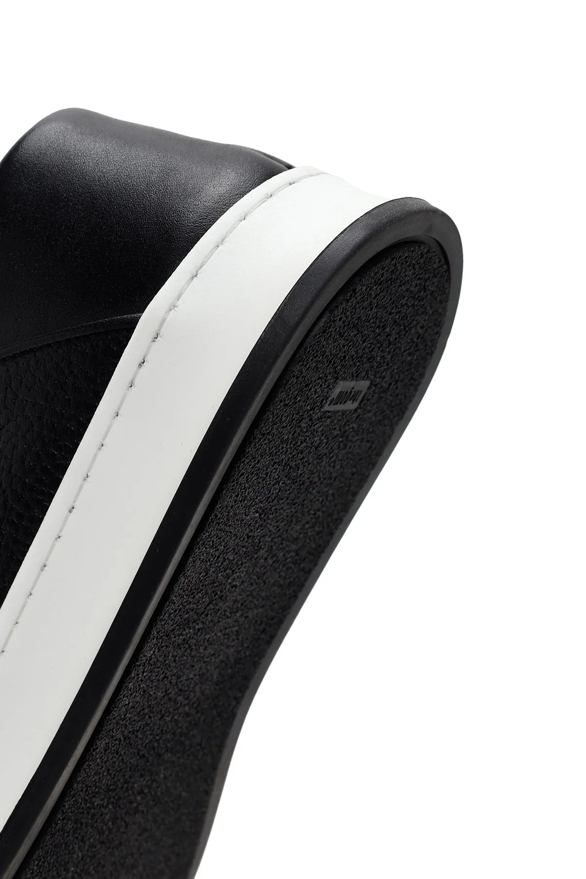 Erkek Siyah Deri Casual Loafer