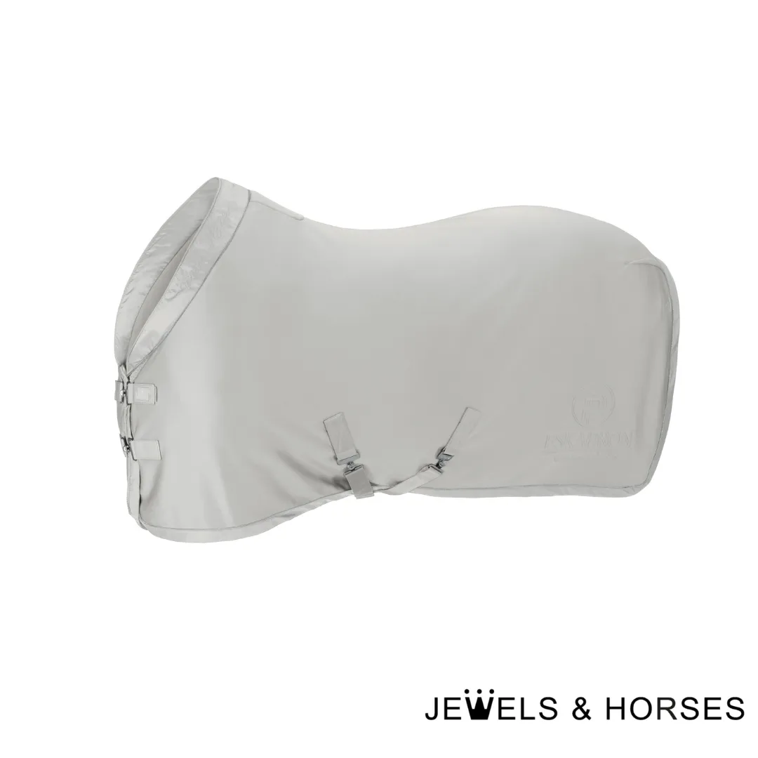 Eskadron Sweat Rug - Platinum Jersey Collar Sweat Rug - Pearl Grey