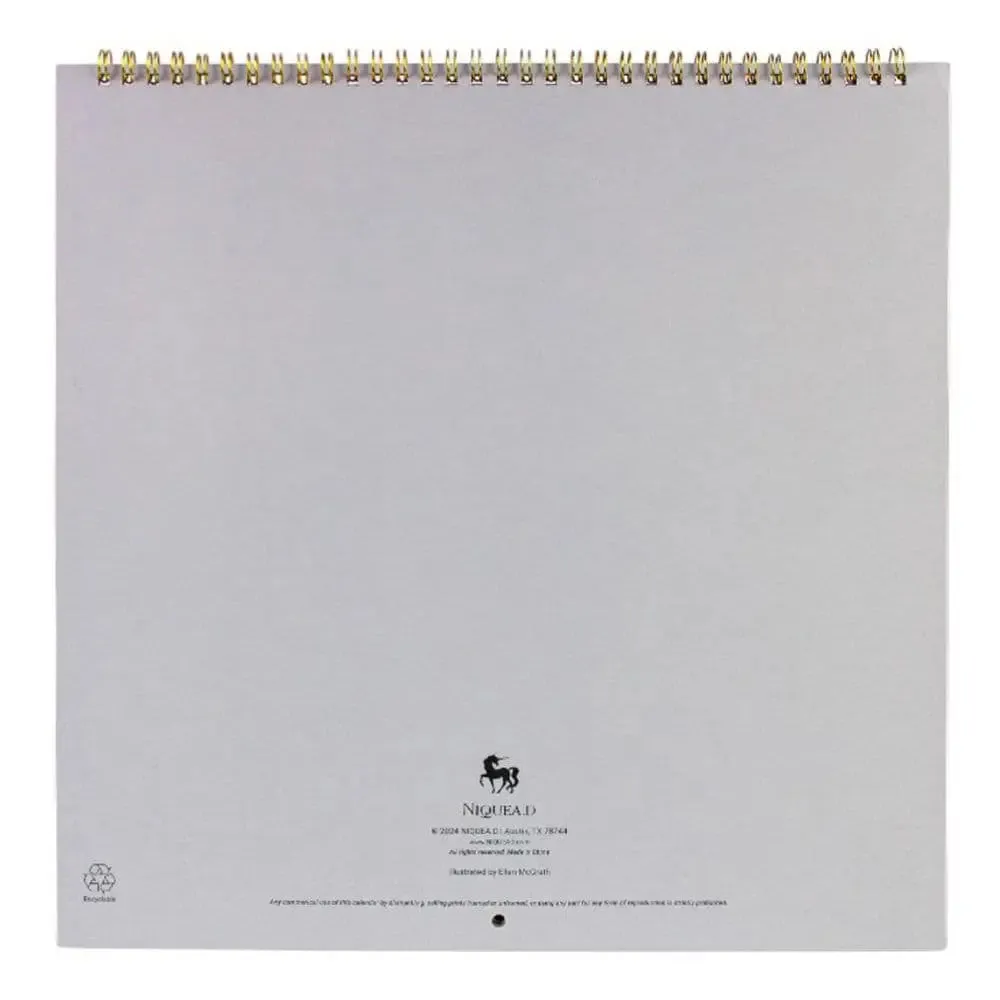 Exquisite Shoes 2025 Wall Calendar