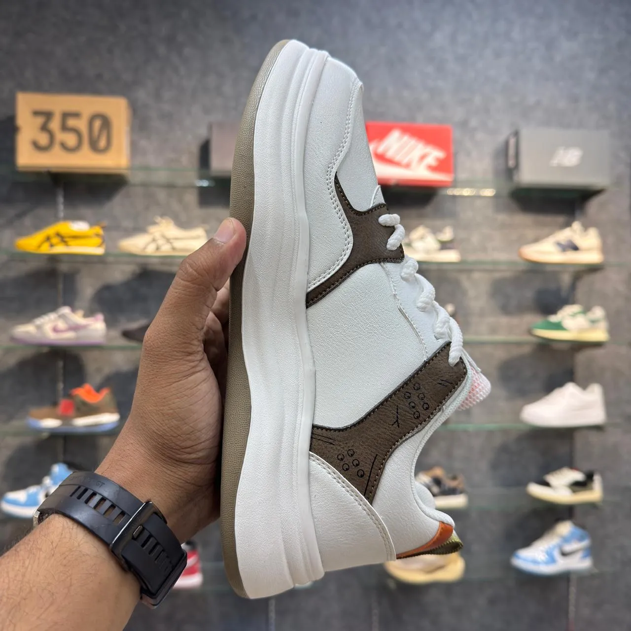 Fashion Xidulang White Brown Orange