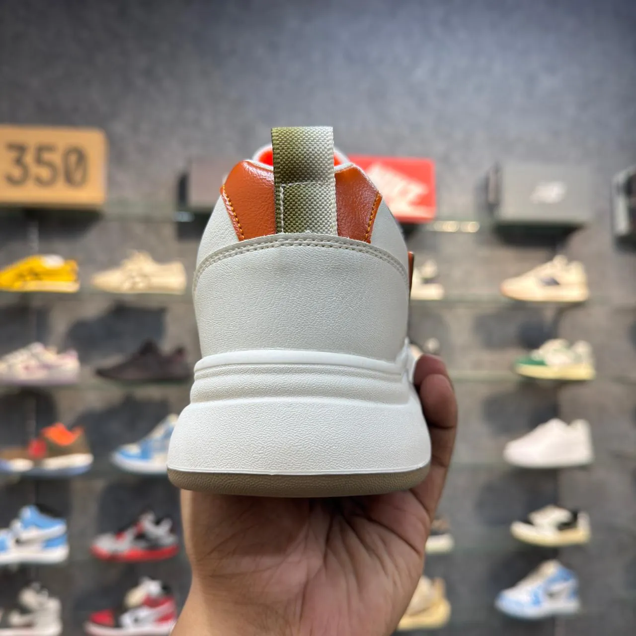 Fashion Xidulang White Brown Orange