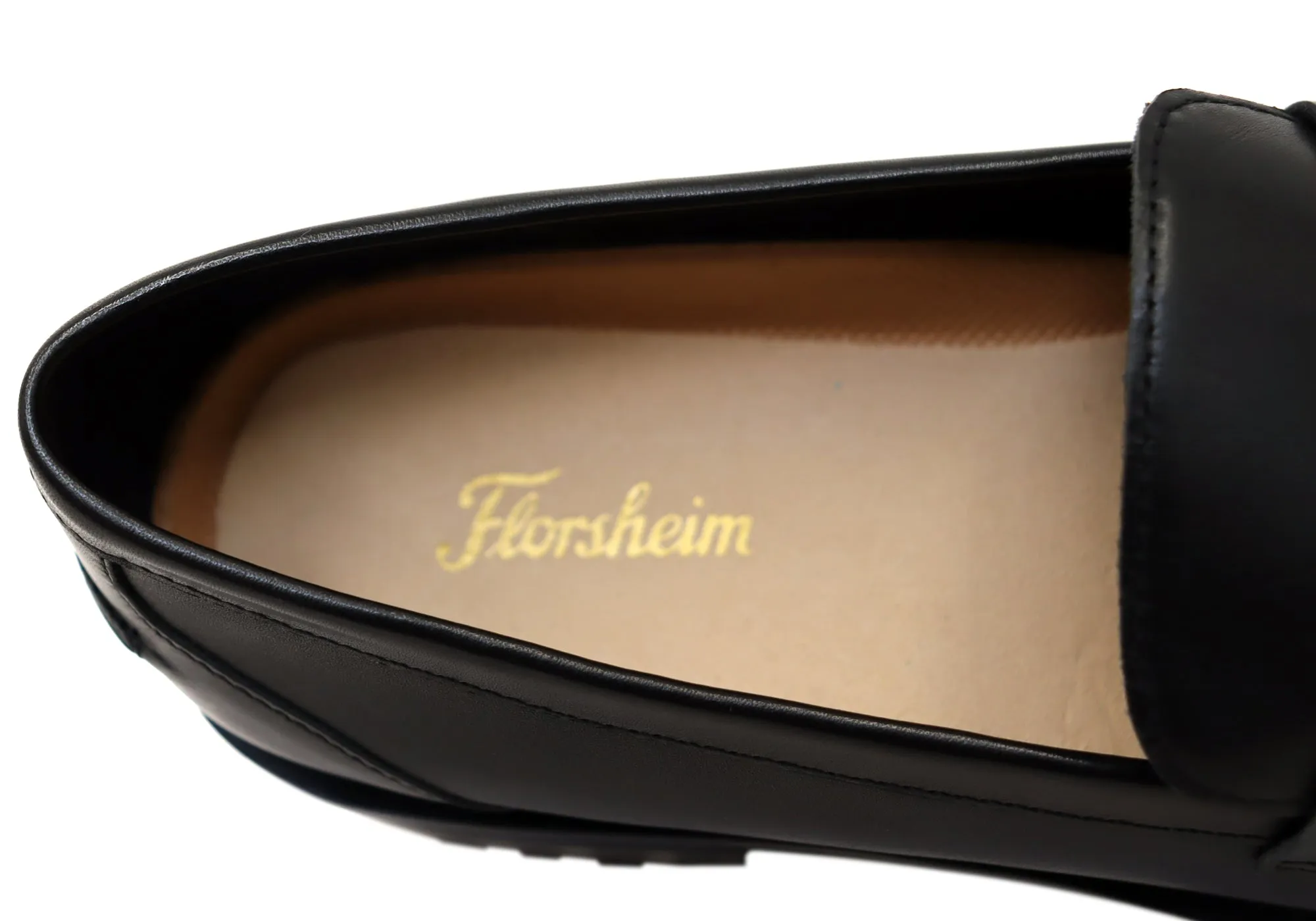Florsheim Womens Comfortable Candice Leather Moc Toe Loafers Shoes