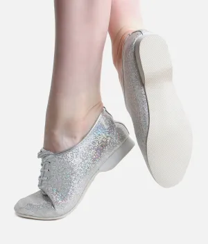 Full Sole Jazz Shoes - Glitter