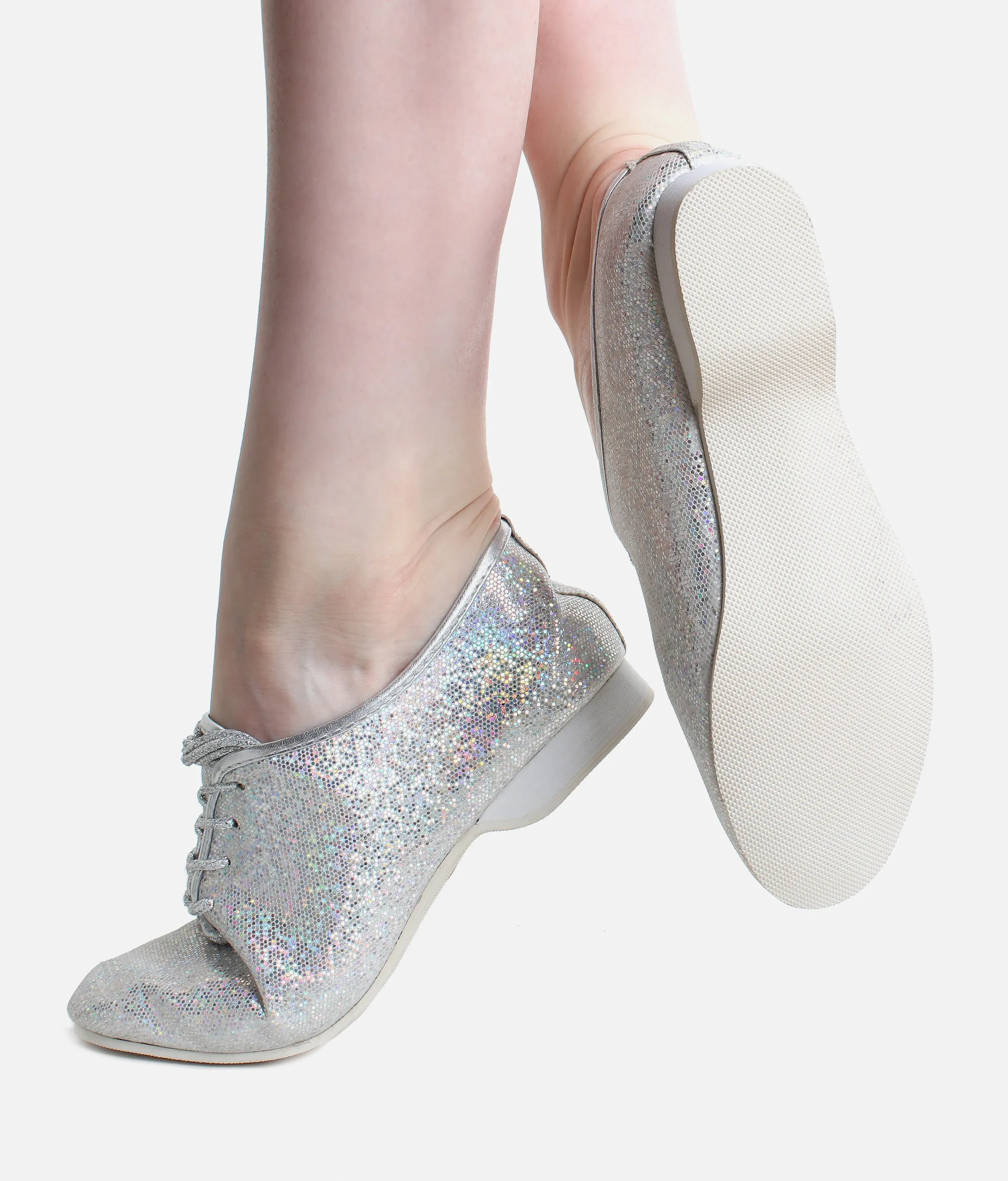 Full Sole Jazz Shoes - Glitter