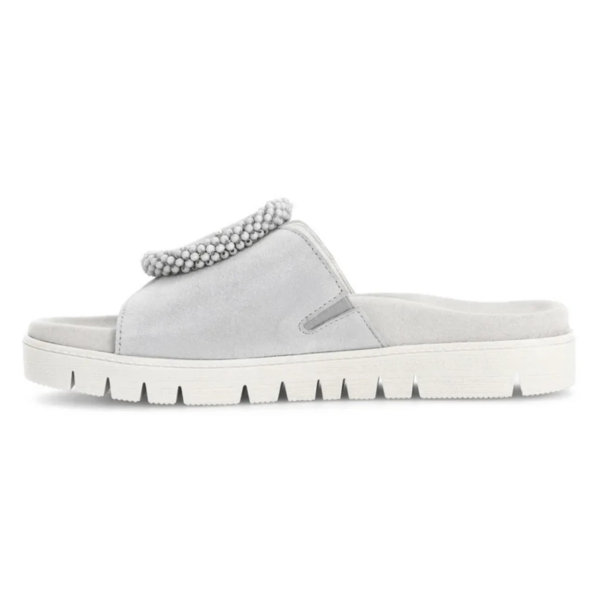 Gabor Women's 63.745.18 Light Grey Suede