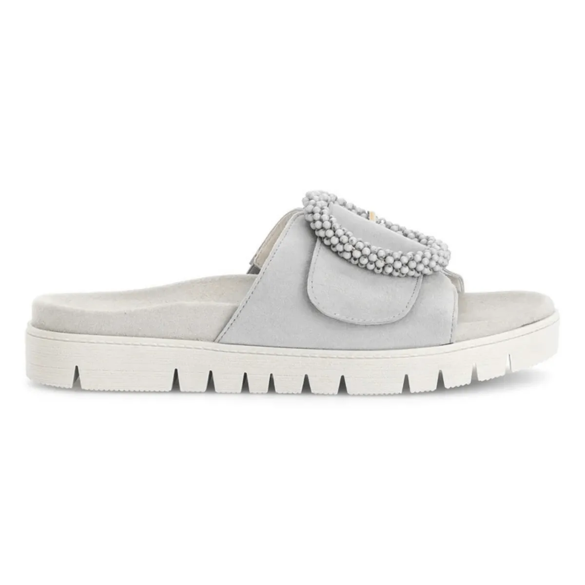 Gabor Women's 63.745.18 Light Grey Suede
