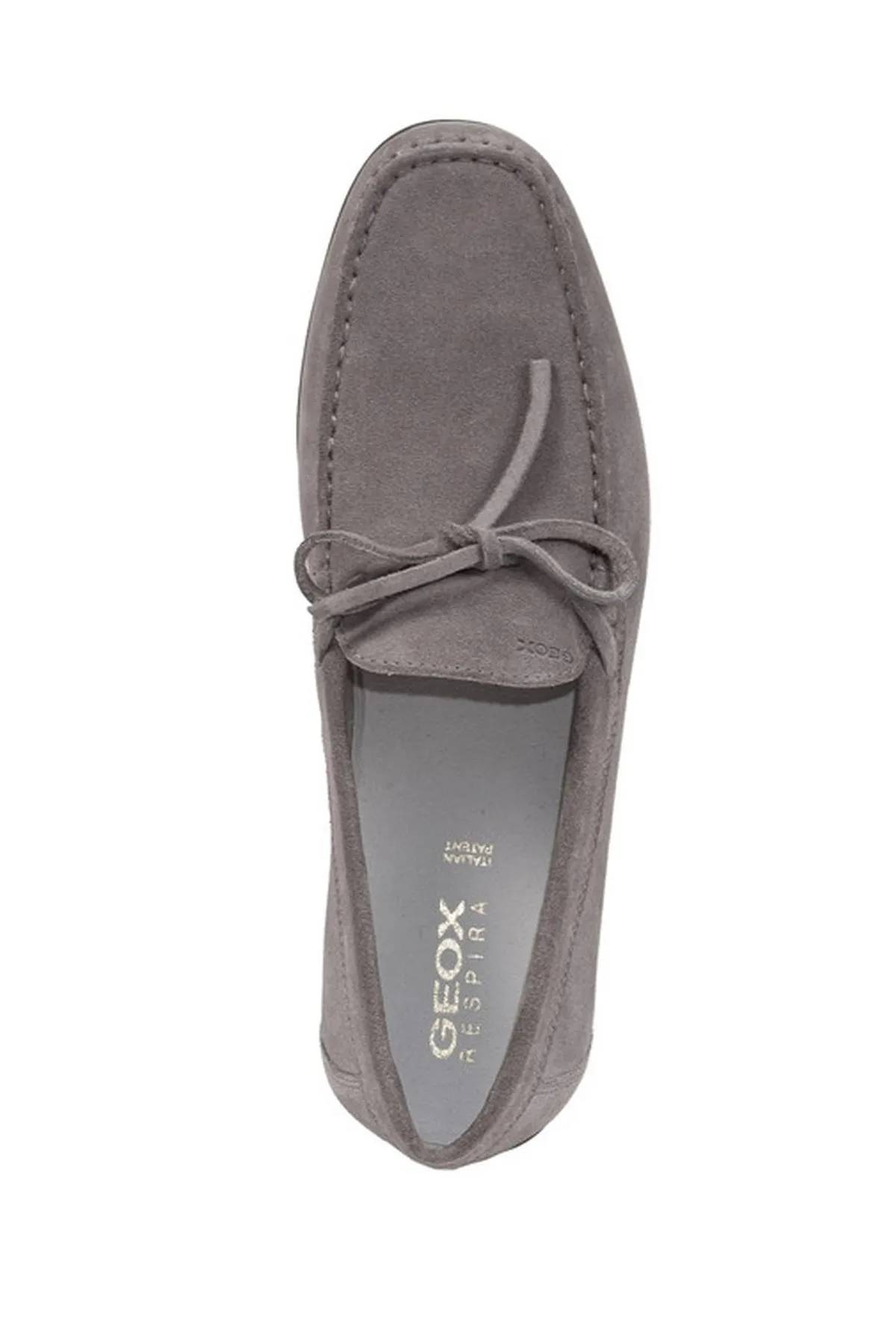 Geox Erkek Gri U Ascanio Süet Deri Casual Loafer