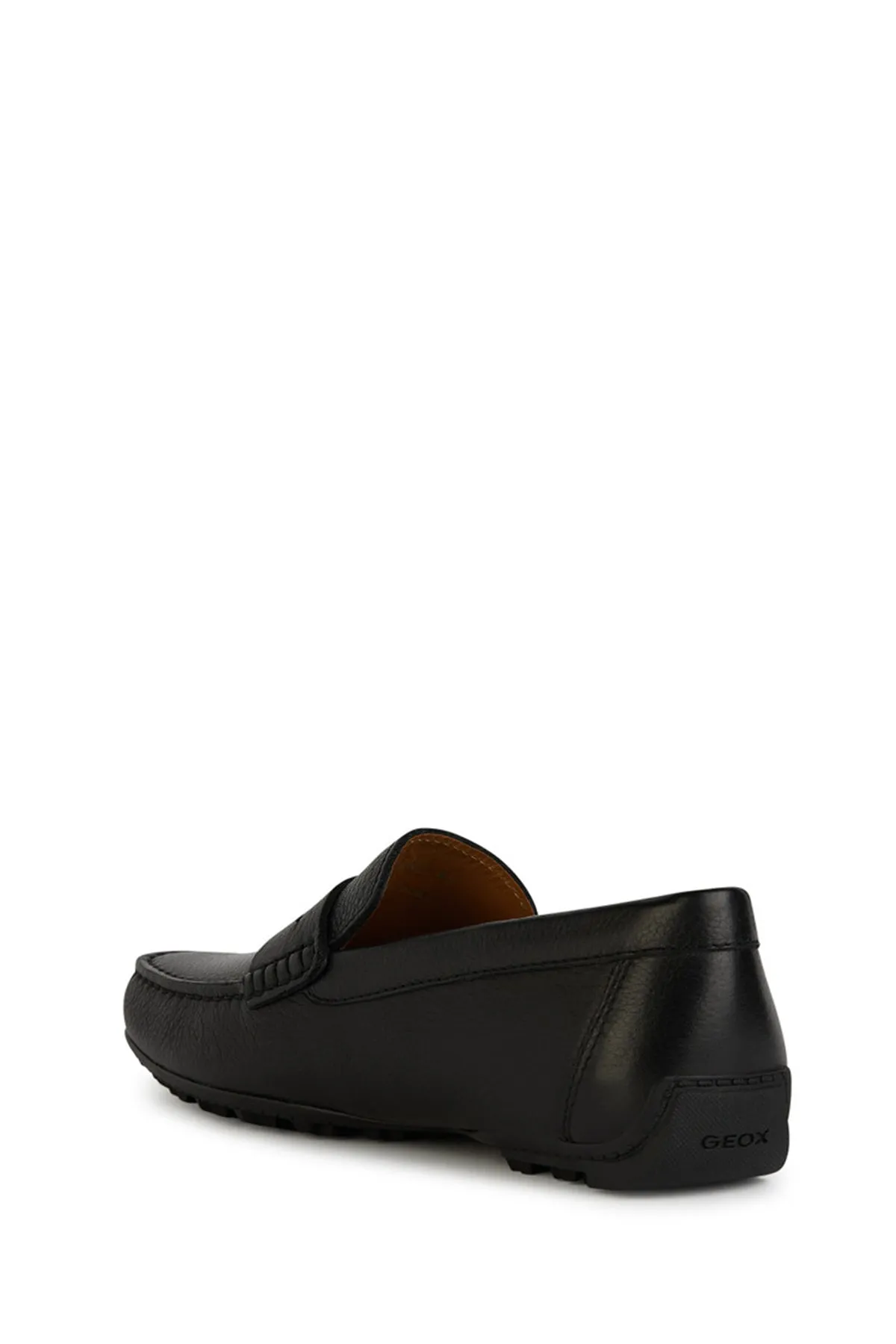 Geox Erkek Siyah U Kosmopolis   Grip B - Tum Deri Casual Loafer