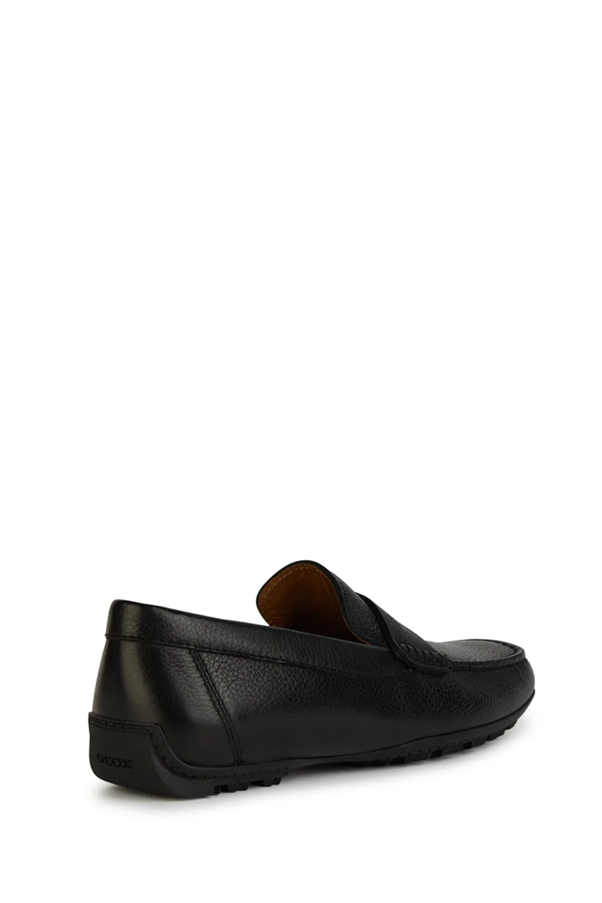Geox Erkek Siyah U Kosmopolis   Grip B - Tum Deri Casual Loafer
