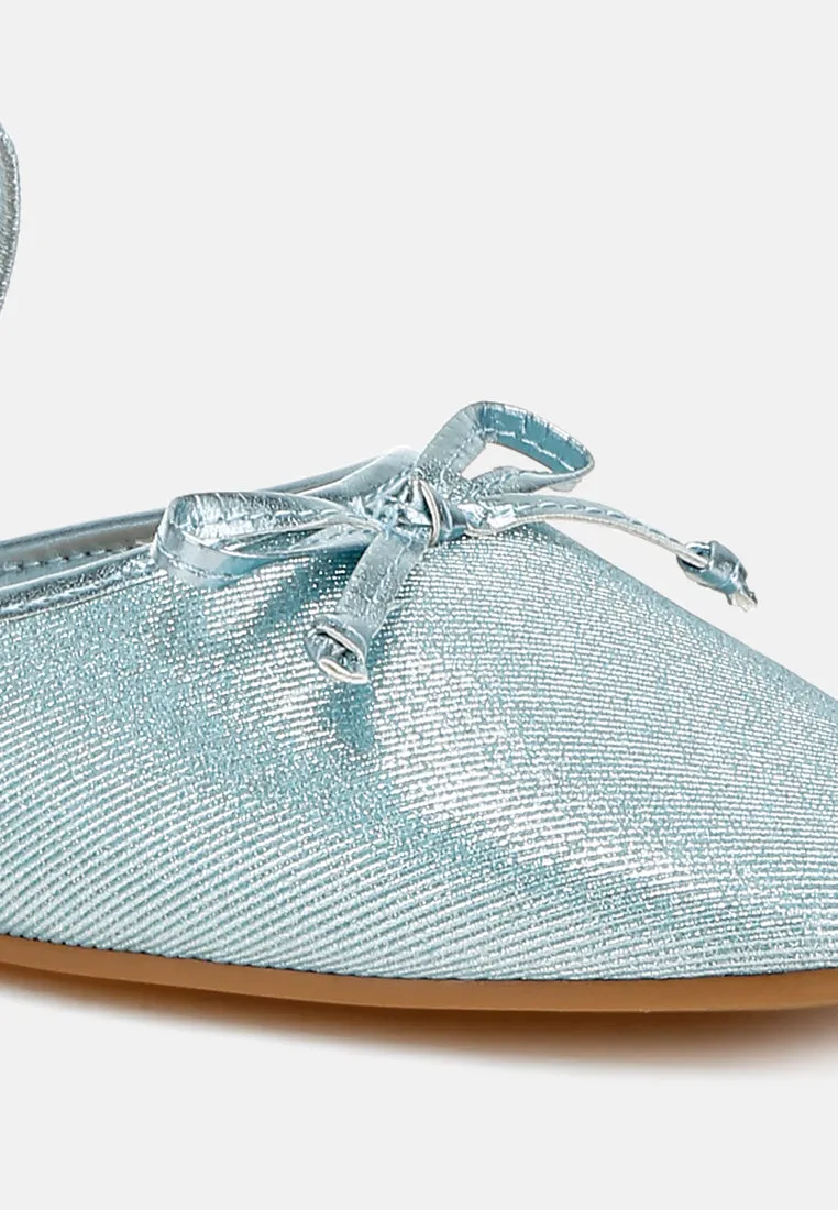 Glitter Ballet Mules By RAG