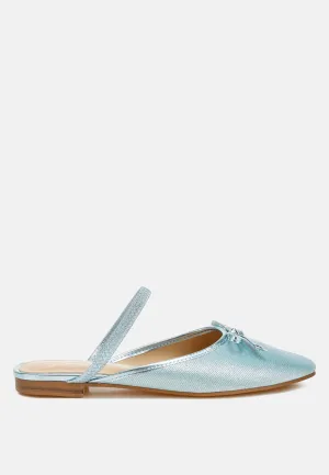 Glitter Ballet Mules By RAG