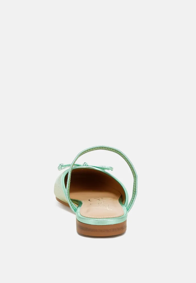 Glitter Ballet Mules By RAG