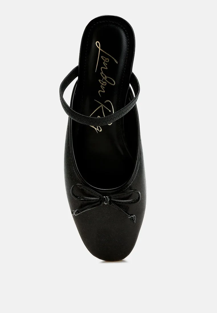 Glitter Ballet Mules By RAG